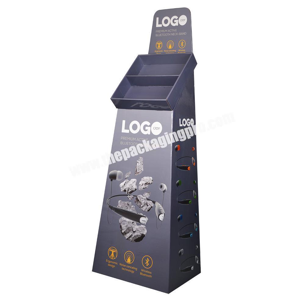 cardboard hot selling cell phone promotion table advertising stand display tray for cell phone display stand
