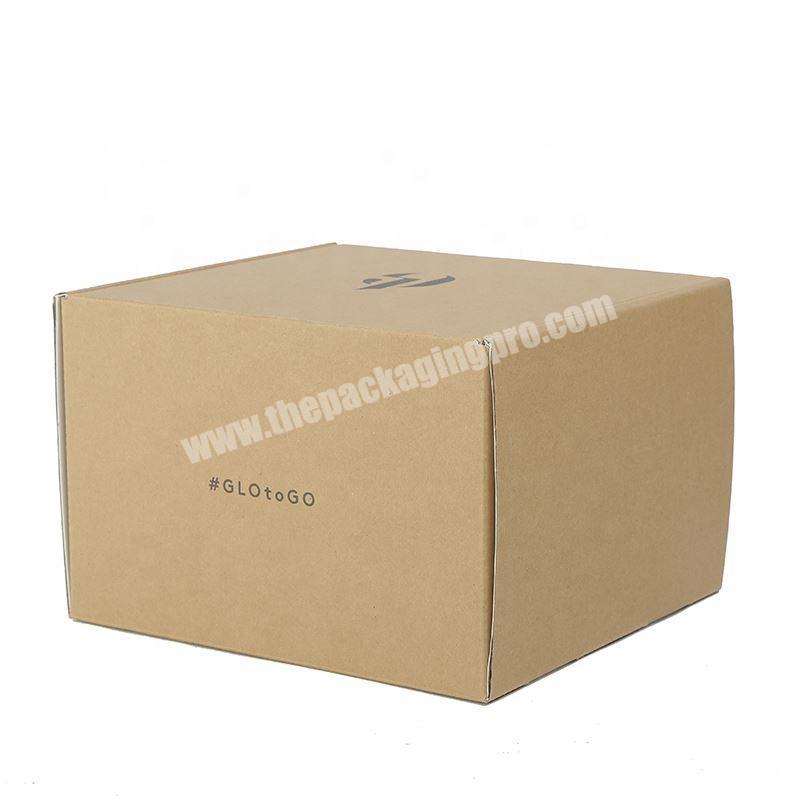 Luxury custom printing folding paper box for hair extension packaging