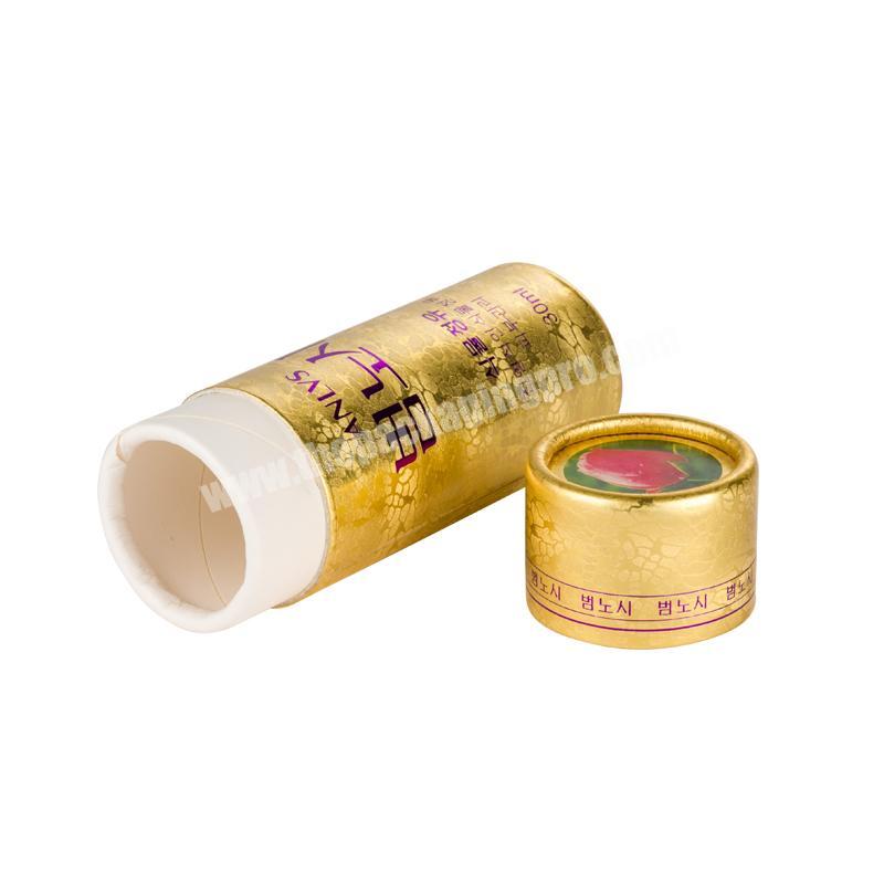 cosmetic packaging cardboard round box for essential oil bottle