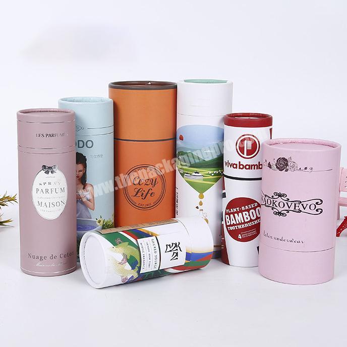 custom cylinder box packaging paper tube boxes manufacturers