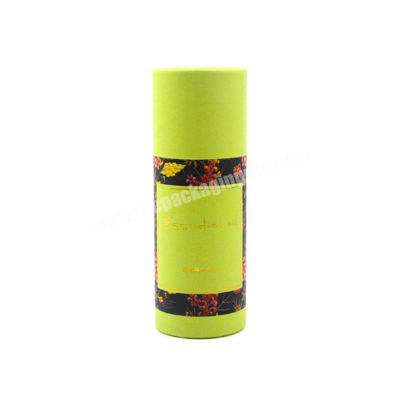 custom essential oil packaging paper tube for cosmetic packaging