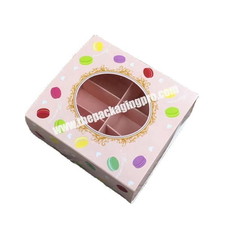 custom macaron box packaging chocolate macaron i12 box packaging macaron display