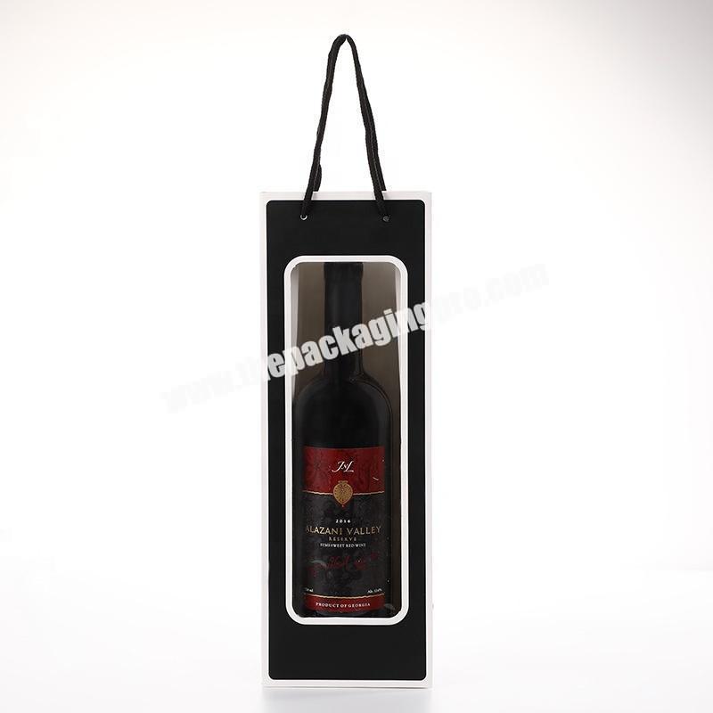 custom fancy art paper bag without handle black paper bag with ribbon