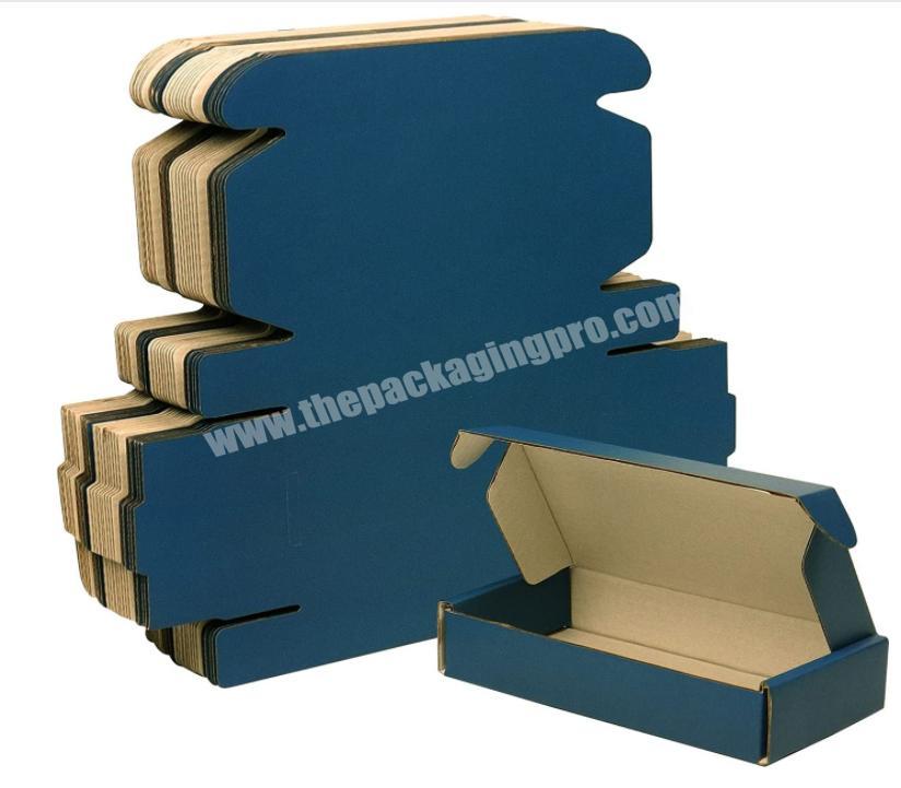 custom logo corrugated cardboard packaging box for gift