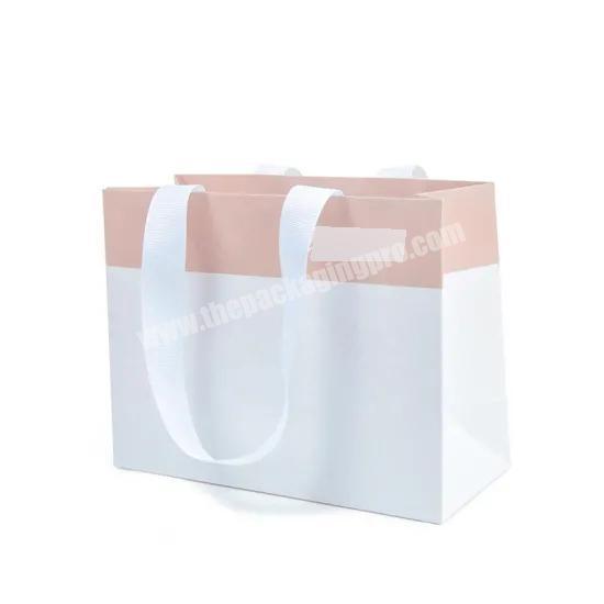 custom logo luxury 4c printed vintage card paper craft shopping gift bag