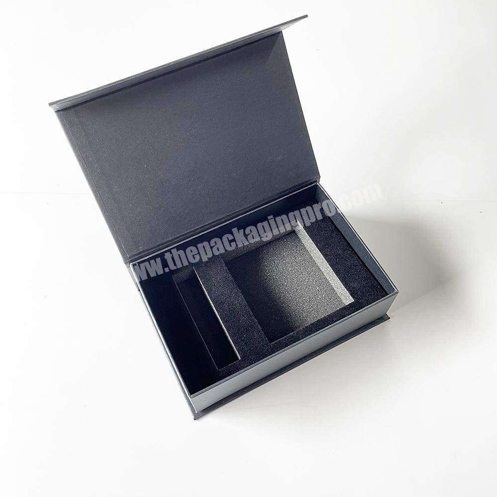 custom luxury paper velvet jewelry box custom printing packaging with lining
