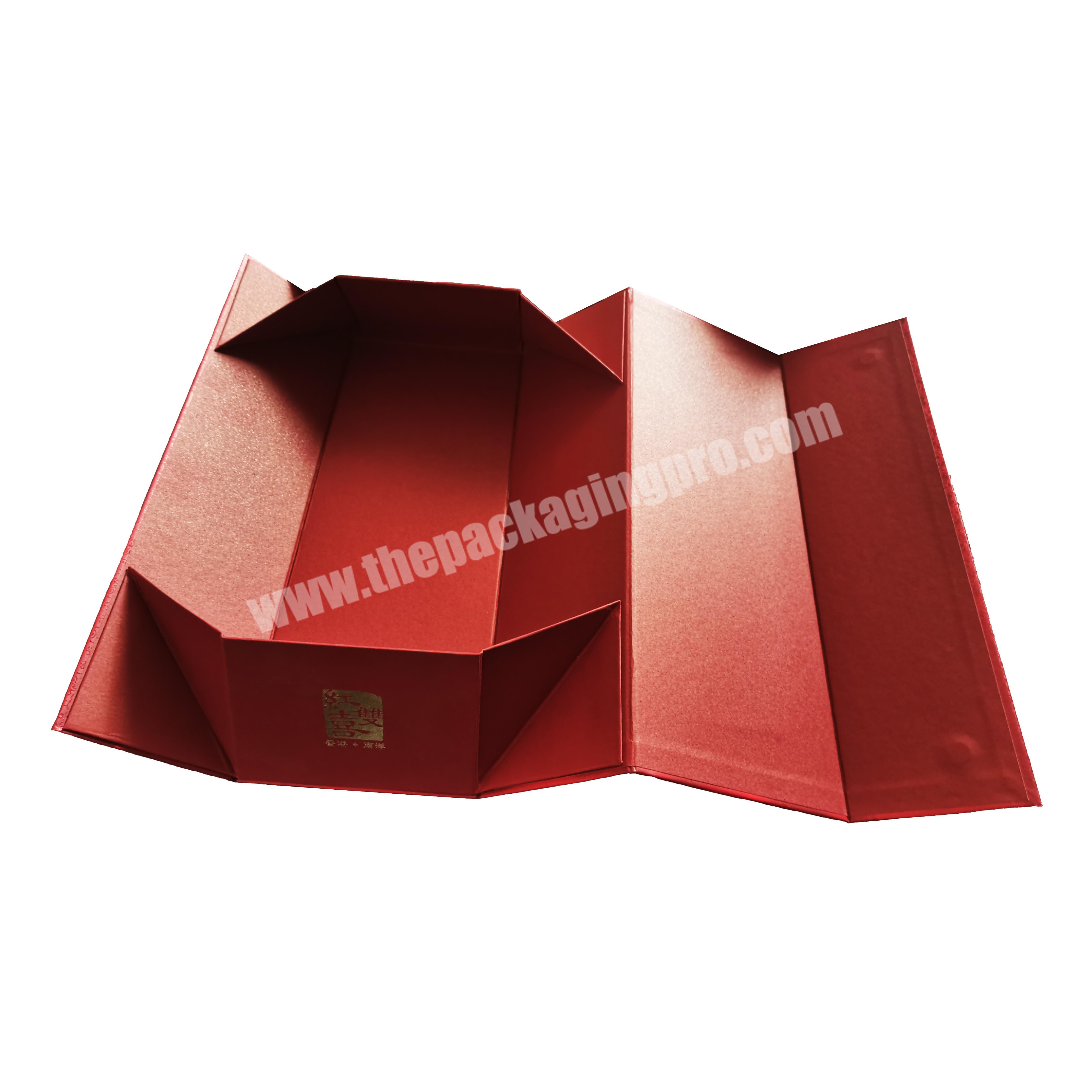 custom red holographic paper rigid foldable paperboard gift cigarette packaging box