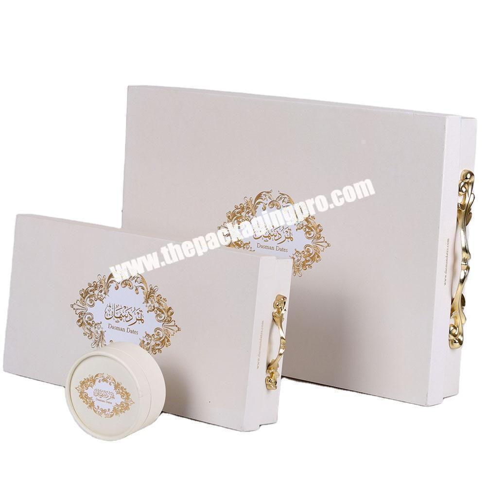 Custom OEM Cylinder cardboard paper candy cake cookie box packaging gift box