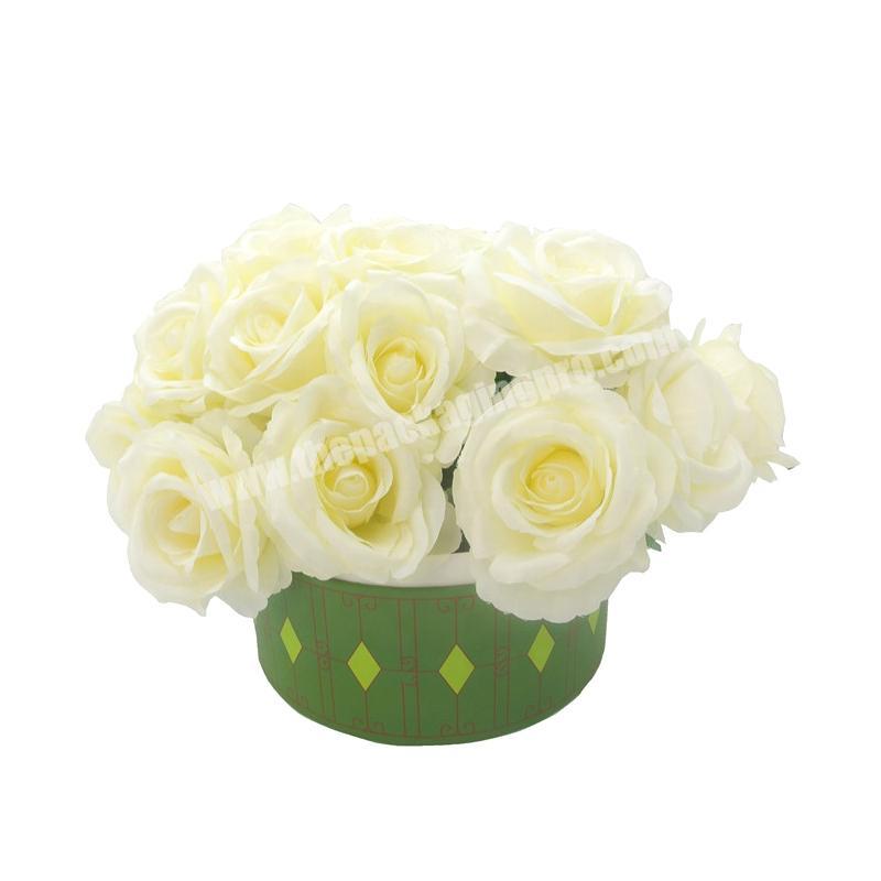 customized wholesale artificial flower box with window
