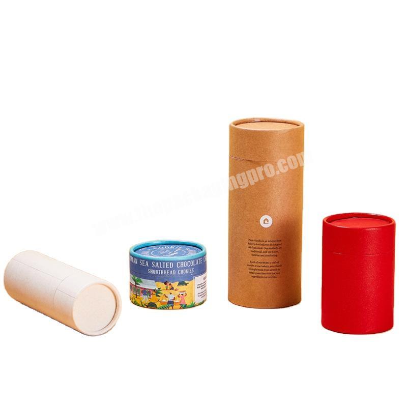 eco friendly custom cosmetic packaging lip balm poster tubes packaging