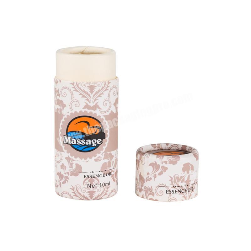 eco friendly custom design kraft paper cardboard lip balm tube deodorant container