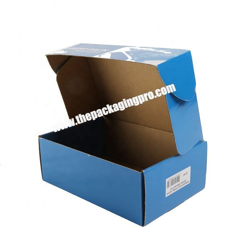 Logo printed customized folding cosmetics shipping packaging boxes