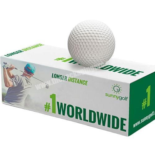 factory wholesale customized cardboard packaging box for golf balls