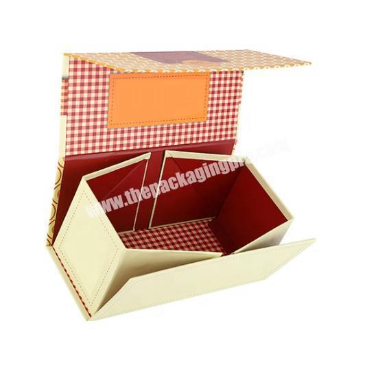 printing foldable magnetic paper loose powder eyecream packaging gift box