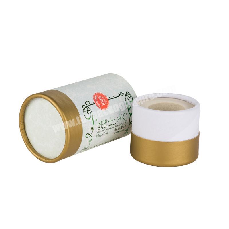 height round cosmetic packaging mailing cardboard tube box