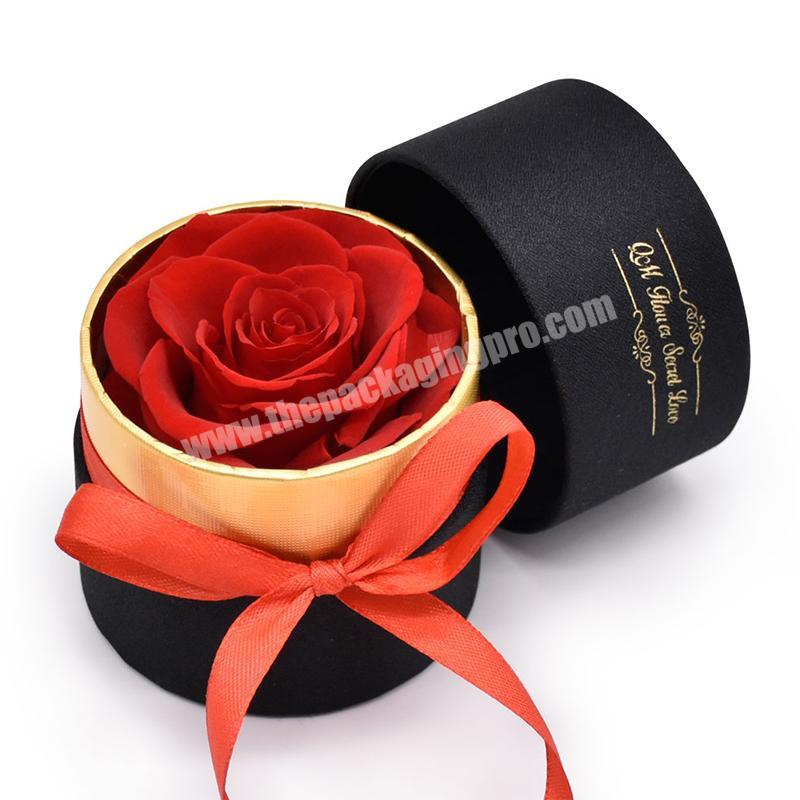 high quality customized kraft/card heart-shaped paper flower basket flower gift box packaging flower boxes