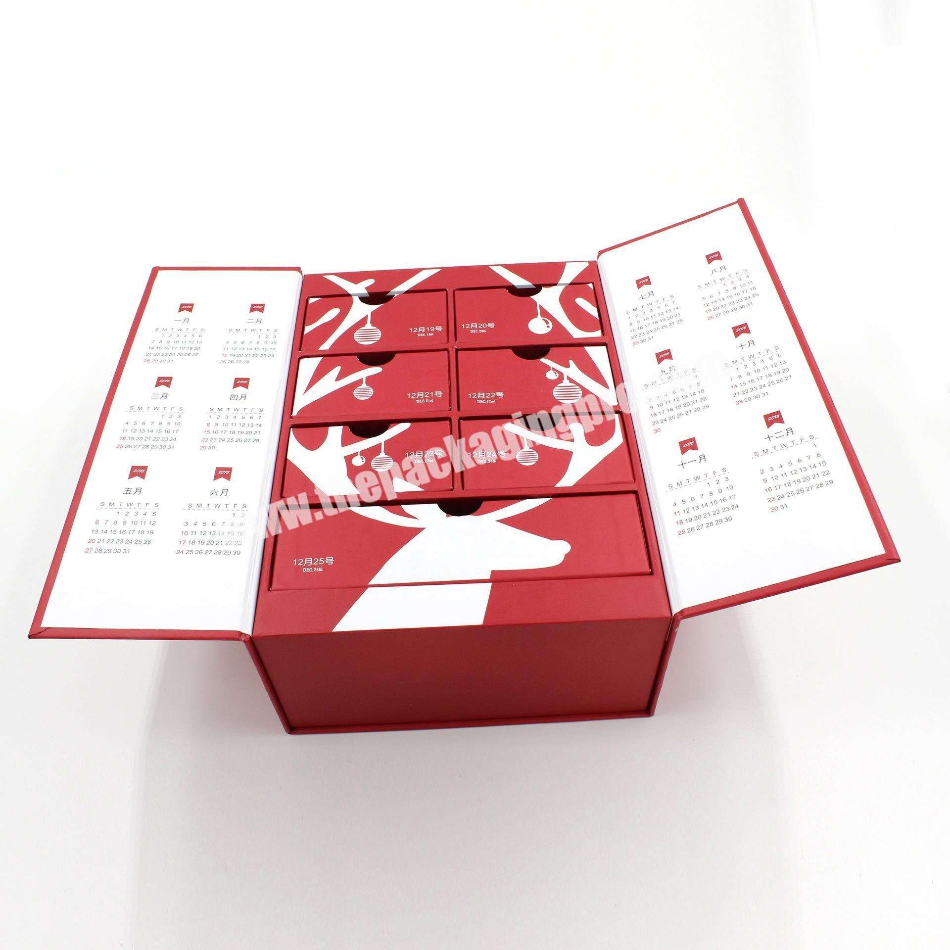 luxury drawer type gift box cardboard drawer gift boxes with 7 drawer gift box