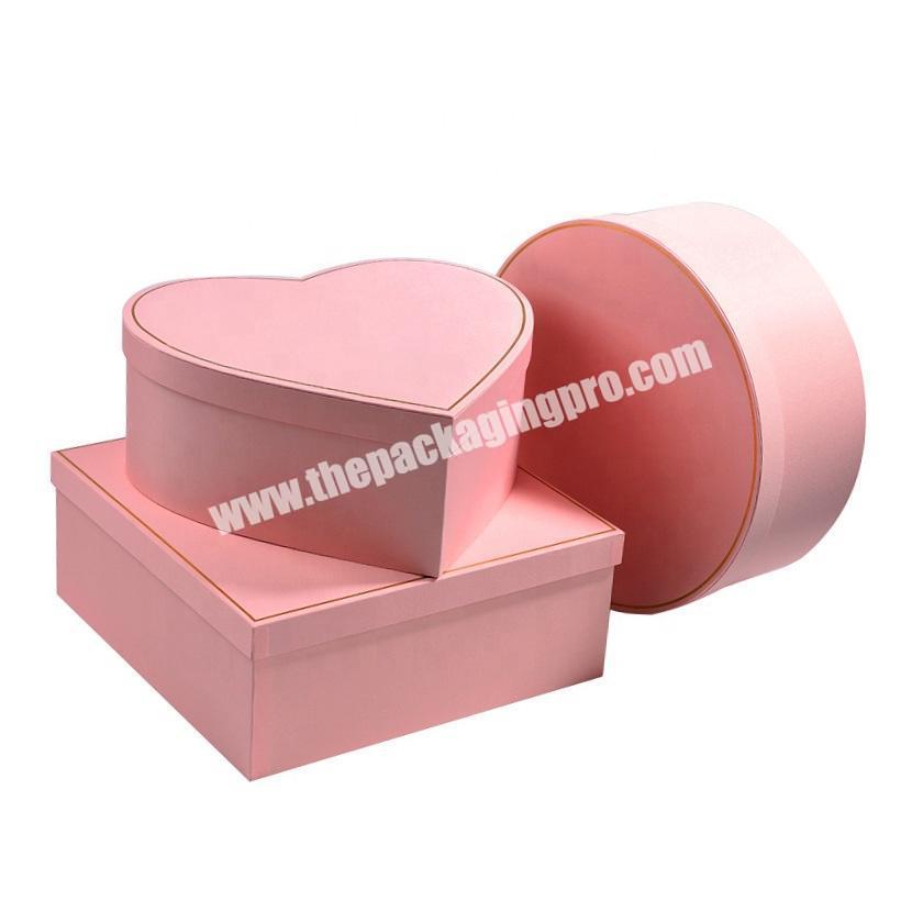 luxury preserved roses handmade pink heart gift box romantic pink gift box with ribbon