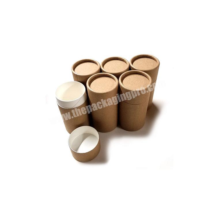 new design Cosmetic Craft paper tubes recycled cardboard tube for round bottles packaging