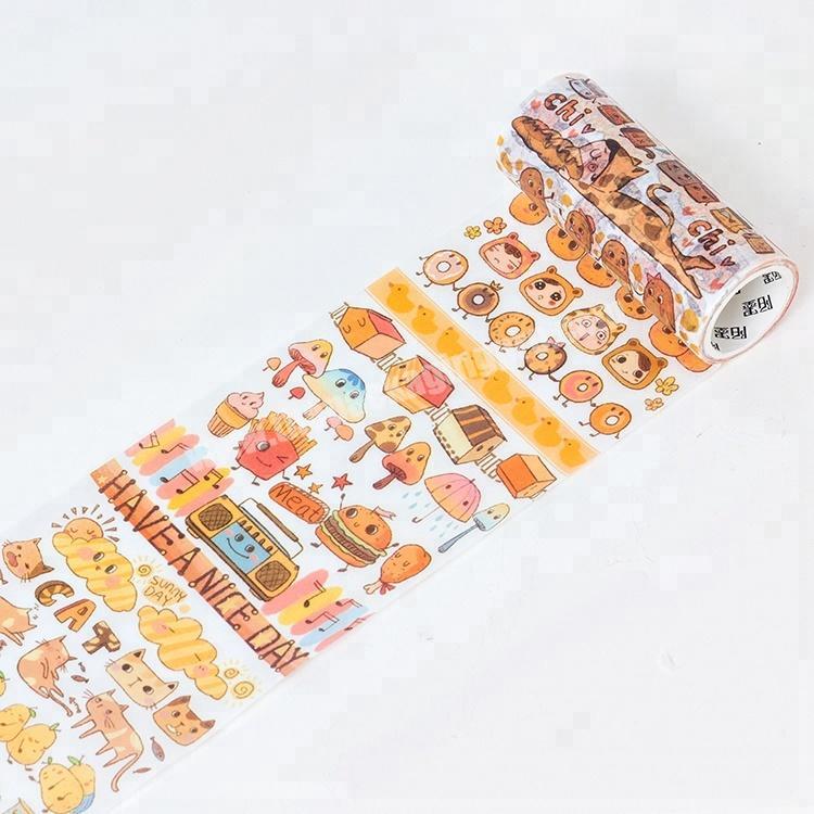 new fashion waterproof customized washi tape