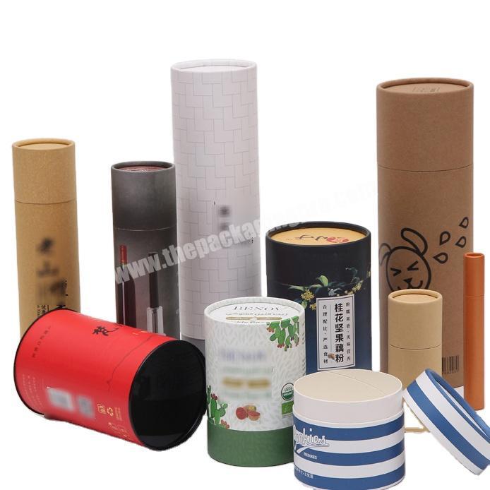 packaging paper tube round paper can containers push up deodorant stick paper tube