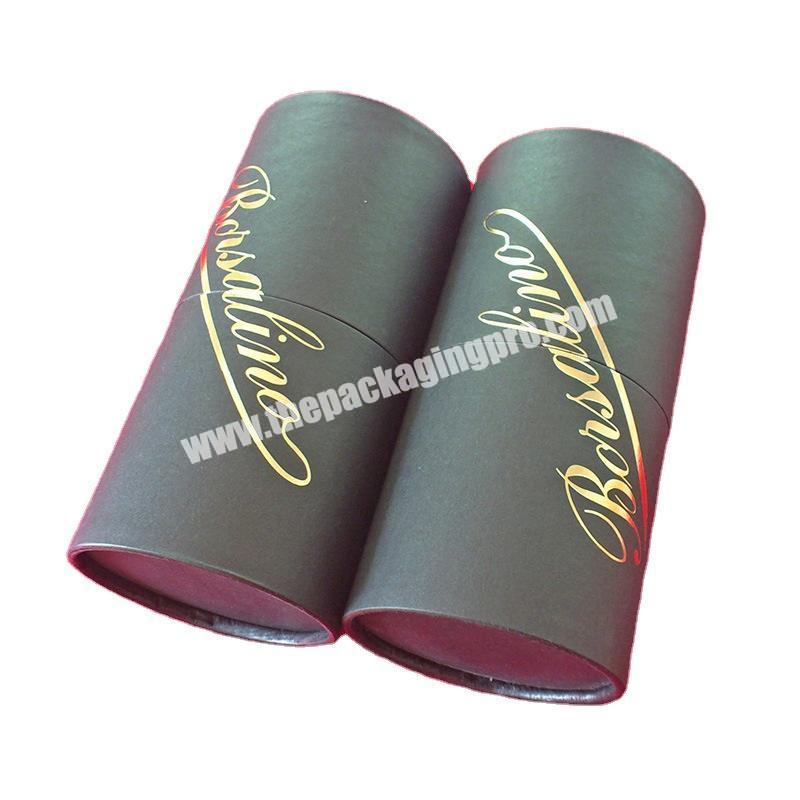 cosmetic box custom logo paper box packaging storage round paper tube box for coffee