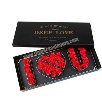 paperboard box paperboard packaging love message box gift box for Valentine