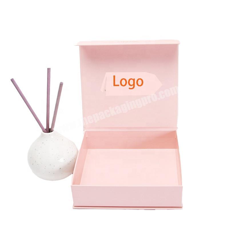 print your own logo cardboard folding book box packaging for human customers