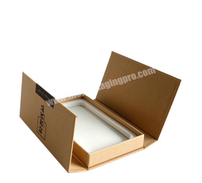 recyclable material custom printed mobile phone case packaging box