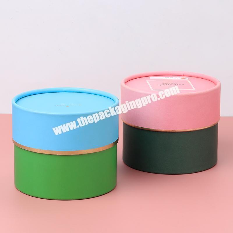 Custom Essential Oil Packaging Boxes Paper Tube Cylinder Packaging
