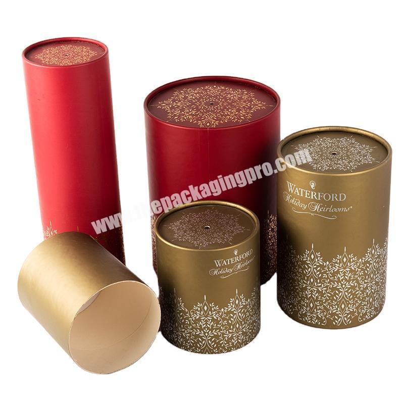 round paper box paper tube food grade paper tube boxes manufacturers