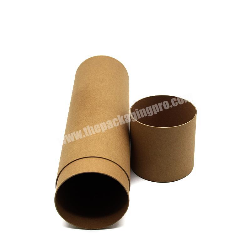 round paper tubeeco friendly packaging10ml 15ml 20ml 30ml 50ml 100ml recycled kraft cardboard brown paper tube