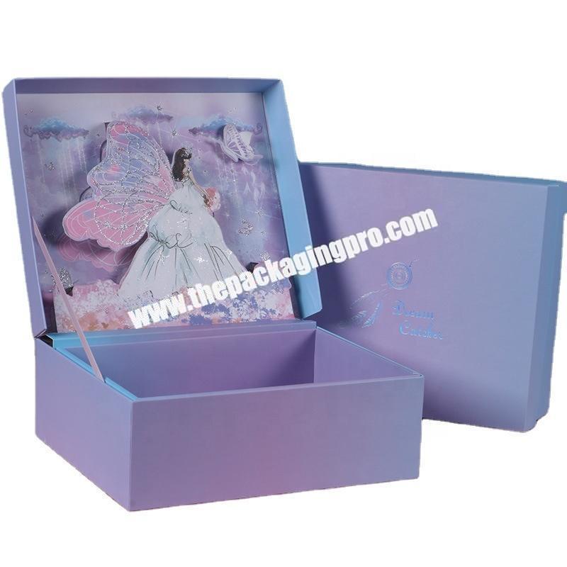 stock sales wedding gift box packaging box wedding invitations luxury wedding candy box for guests