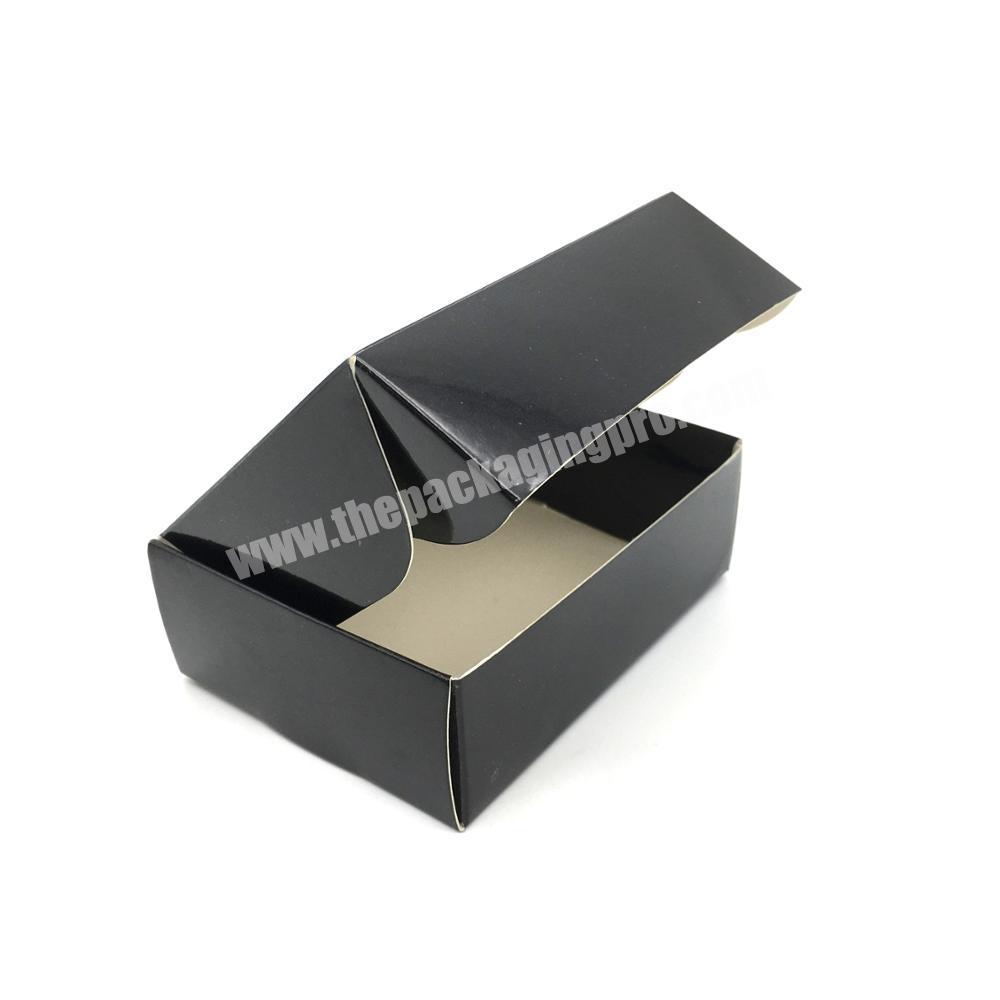 wholesale cardboard black small custom design soap box