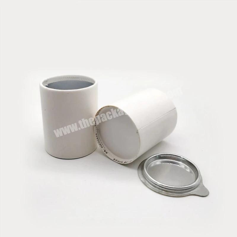 wholesale cosmetic kraft paper tube, cardboard tube paperboard jar custom poster tube tea packaging