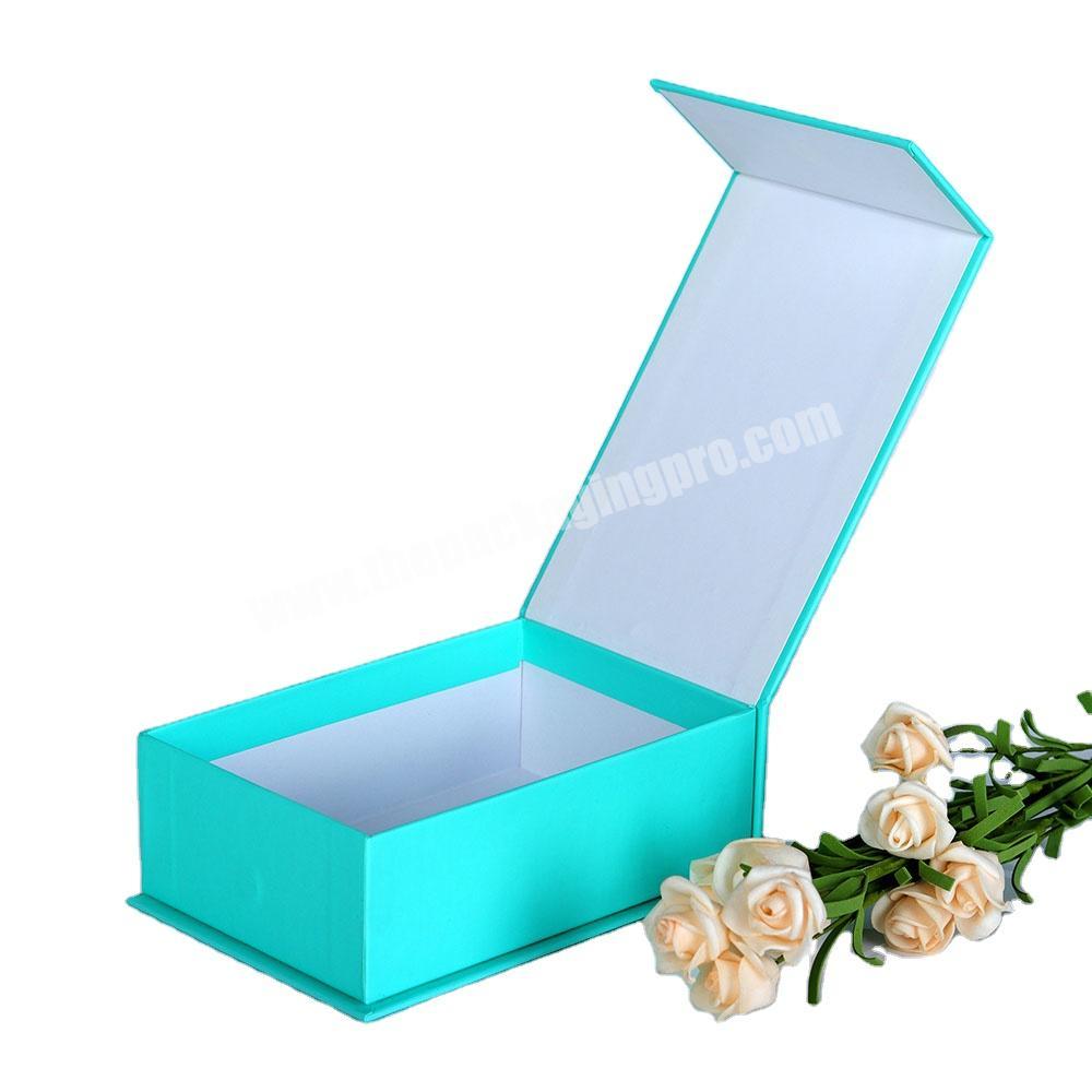 wholesale custom book shape packaging box logo of the gift box with magnetic lid