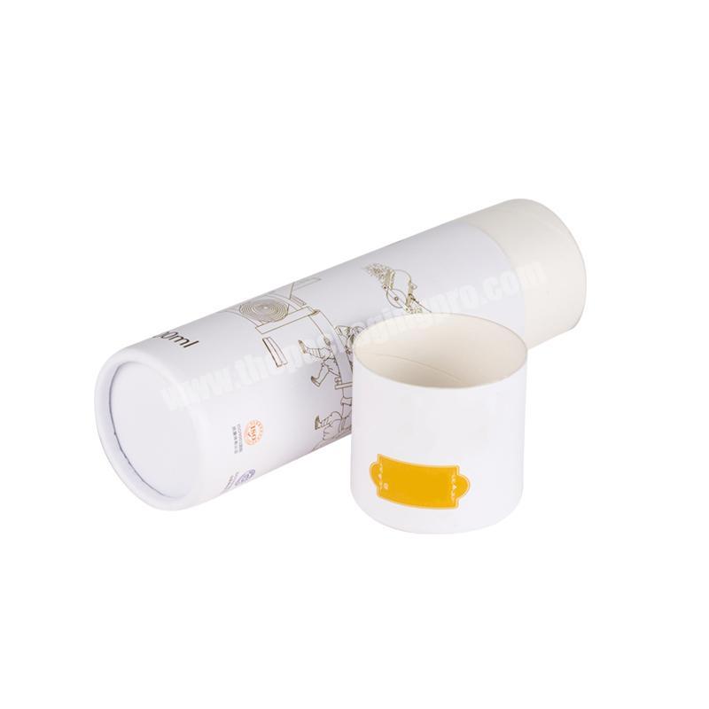 wholesale eco-friendly paper cardboard tube for table salt