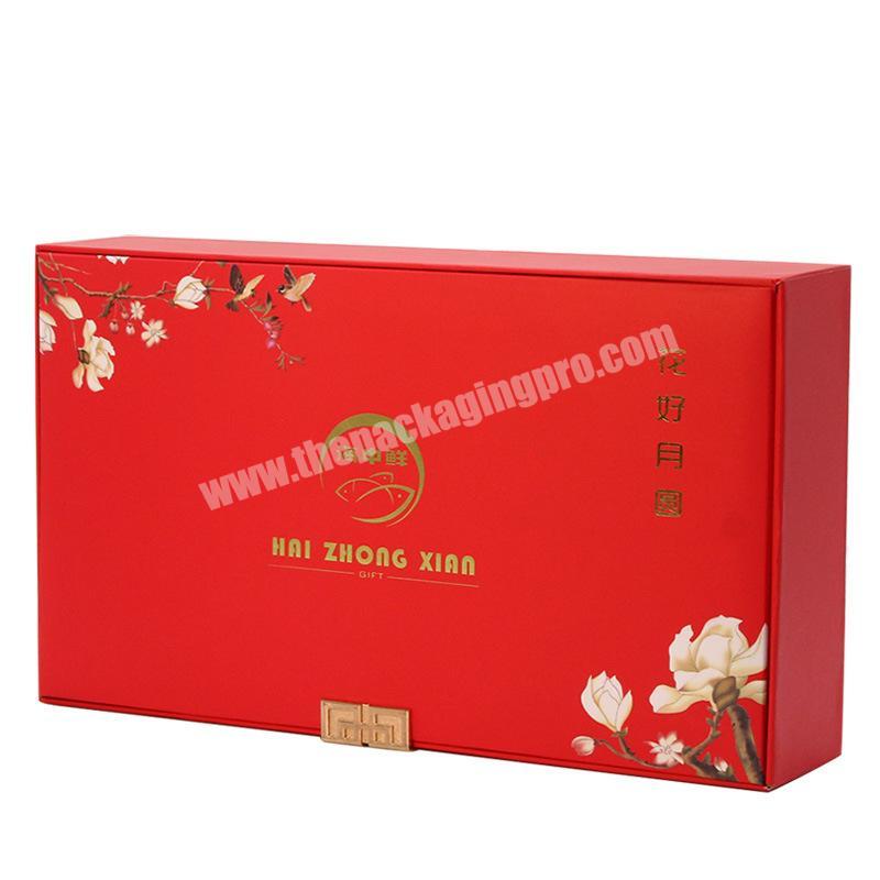 wholesale factory customized high-end mid-autumn moon cake packaging top and based box