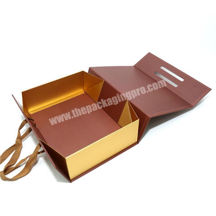 wholesale magnetic folding alibaba closure cardboard packaging custom gift box with magnetic with custom Logo