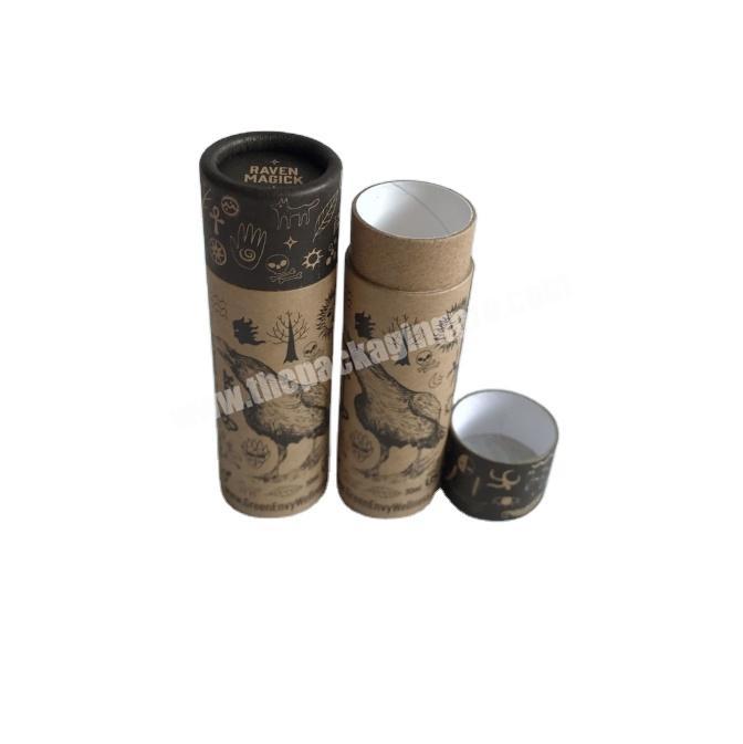 100% Recycled Lip Balm Paper Tube Lipstick /Deodorant / Essential Oil Cardboard  Packaging Cosmetic Container