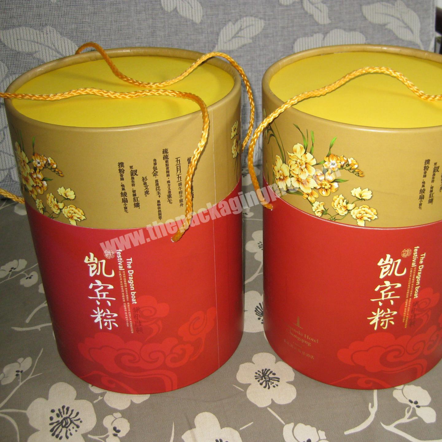 100% recycled food  paper tube food paper jar special packaging box wax lined