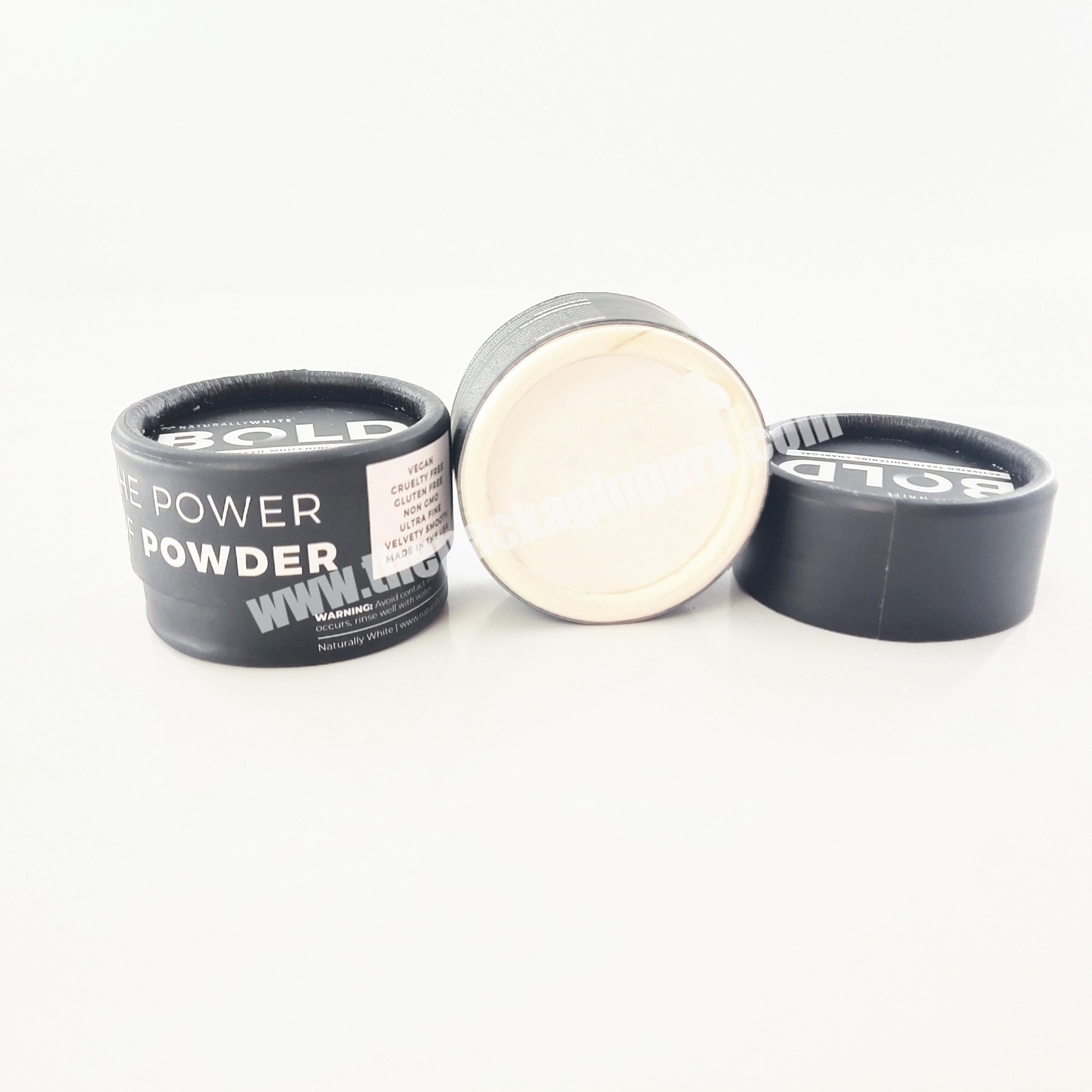 100% recycled mini paper jar 5ml/7ml/10ml deodorant container lip balm paper tube packaging