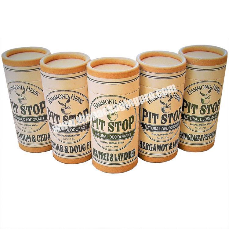 2020 Wholesale Biodegradable Empty Oliproof Cardboard Deodorant Containers