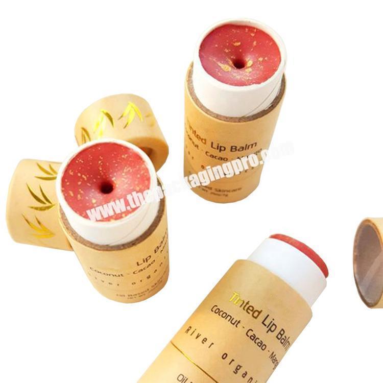2020 Hotsale Reusable Native customized Kraft cardboard deodorant tube packaging