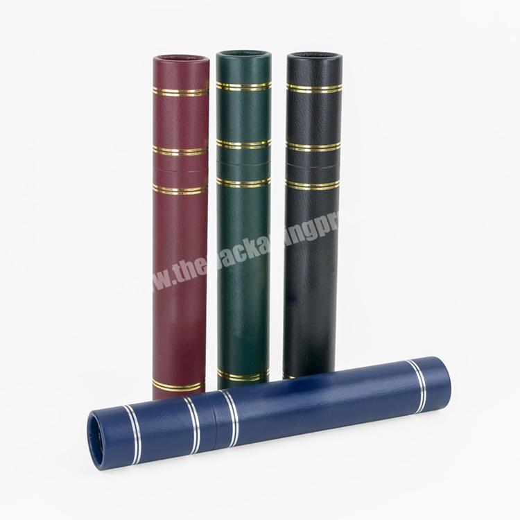 38 x 50mm graduation tube ceremonies, leather certificate tubes supplies,diploma certificate suppliers