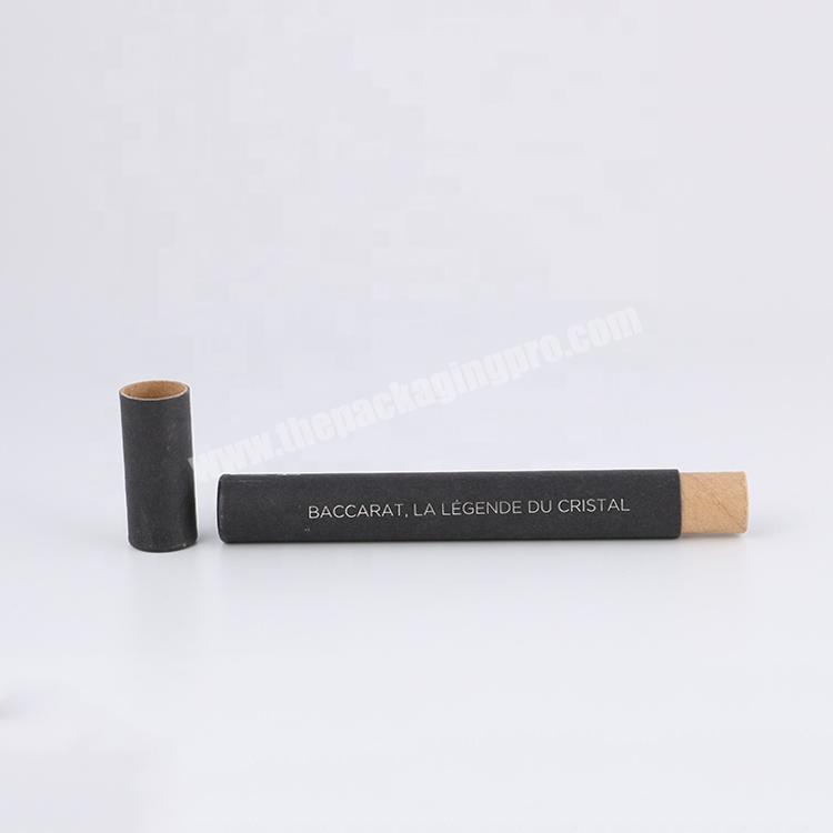 6.5cm by 13 oem advanced Black Cardboard deodorant Paper Packaging Tube