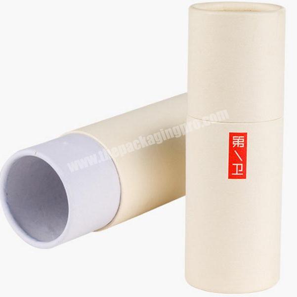 Biodegradable Customized candle packaging cylinder paper gift tube
