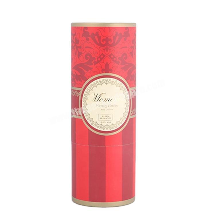 Carton Tube Round Tube Wine Gift Cylinder Packaging Wine Box Paper Cardboard Wine Bottle Cylinder Packaging Gift Box