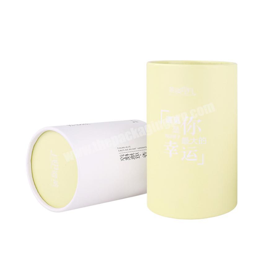 Carton cylinder candle paper packaging box
