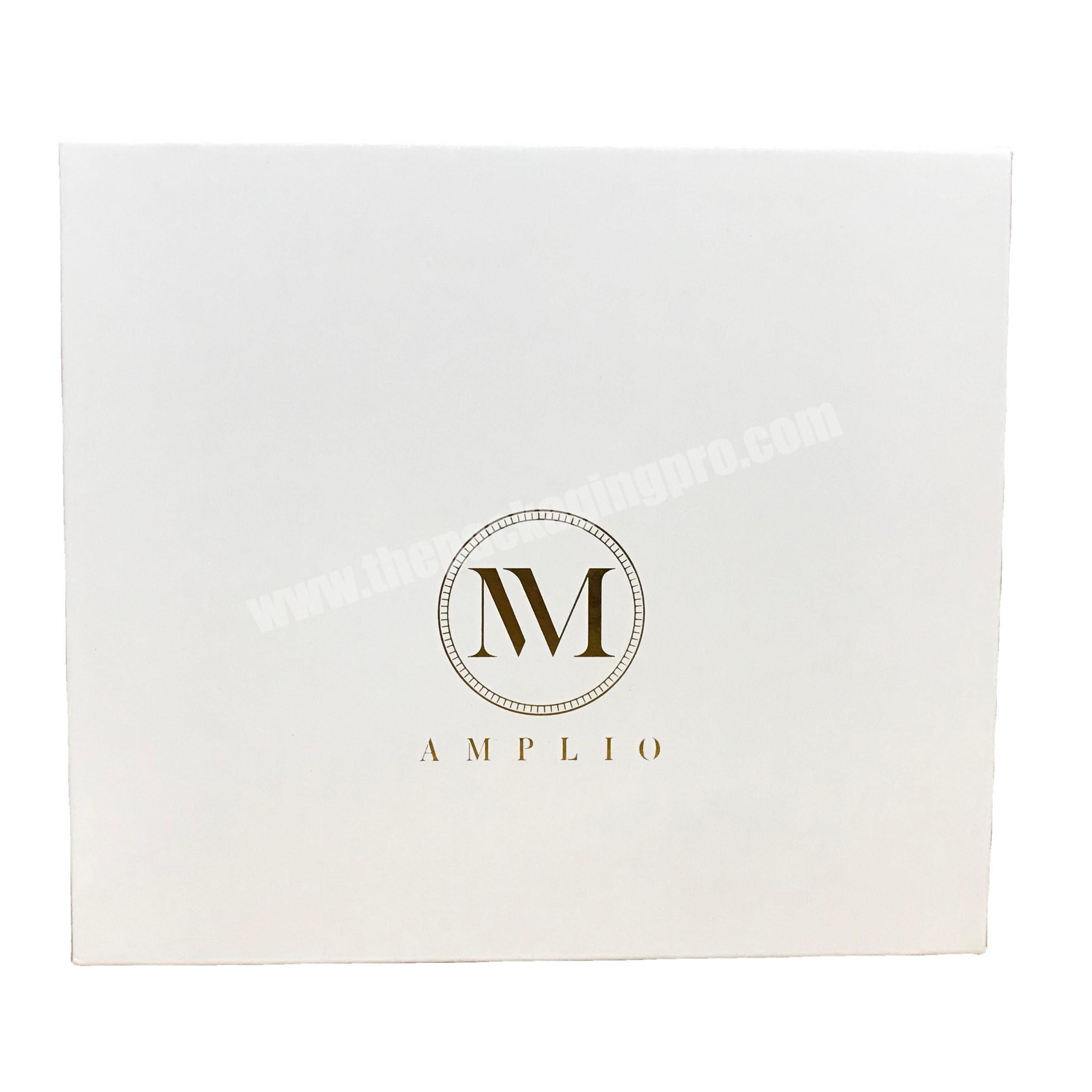 China Factory New Custom Luxury Packing Box  Flip Magnetic Gift Boxes  With Foam Inserts